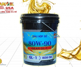 NANOIL USA DẦU HỘP SỐ GL-1 80W-90 18L