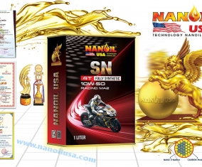 NANOIL USA 4T FULLY SYNTHETIC SN RACING 10W-50 1L