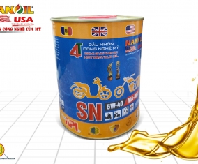 NANOIL USA 4T SN RACING  & SCOOTER 5W-40 0.8L/ 1L
