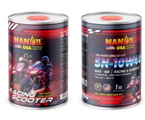 NANOIL USA 4T SN RACING & SCOOTER 10W-40 1L