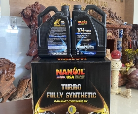NANOIL USA TURBO ĐỘNG CƠ XĂNG & DIESEL X4 CF/SG 10W-40 4L