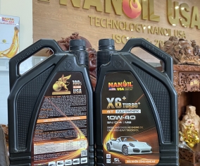 NANOIL USA TURBO ĐỘNG CƠ XĂNG & DIESEL X6 SM/CI-4 10W-40 5L