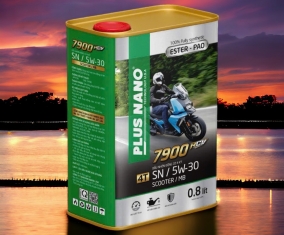 PLUS NANO ESTER & PAO SN SCOOTER 5W-30 0.8L