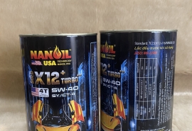NANOIL USA 4T GOLD X12+ TURBO 5W-40 1L