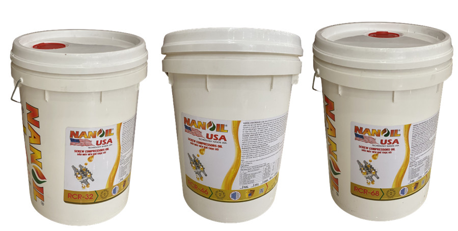 NANOIL NÉN KHÍ TRỤC VÍT RCR 32/46/68 25L