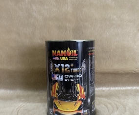 NANOIL USA 4T GOLD X12+ TURBO 0W30 1L