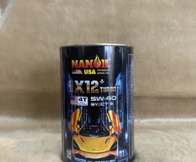 NANOIL USA 4T GOLD X12+ TURBO 5W-40 1L