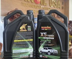 NANOIL USA TURBO ĐỘNG CƠ XĂNG & DIESEL X5 SJ/CF-4 10W-40 6L