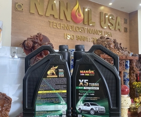 NANOIL USA TURBO ĐỘNG CƠ XĂNG & DIESEL X5 SJ/CF-4 10W-50 5L