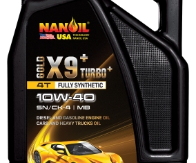 NANOIL USA TURBO ĐỘNG CƠ XĂNG & DIESEL X9+ SN/CK-4 10W-40 4L