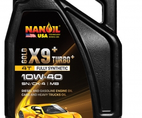 NANOIL USA TURBO ĐỘNG CƠ XĂNG & DIESEL X9+ SN/CK-4 10W-40 6L