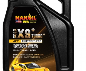 NANOIL USA TURBO ĐỘNG CƠ XĂNG & DIESEL X9+ SN/CK-4 10W-50 5L